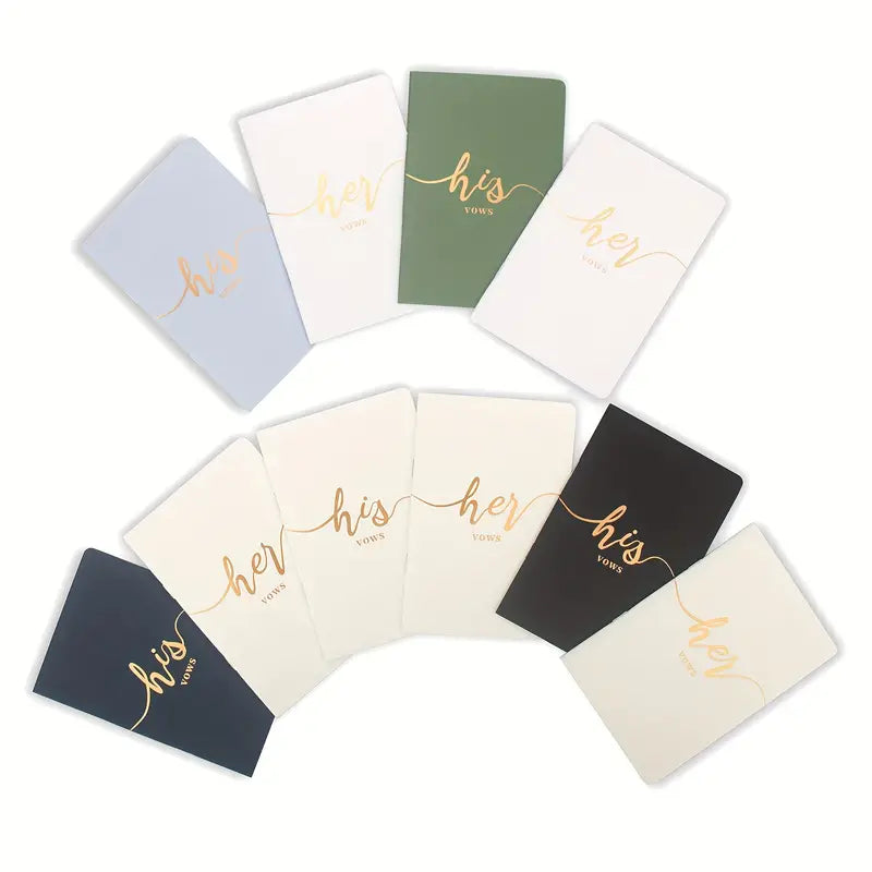 Wedding Ceremony Vow Books