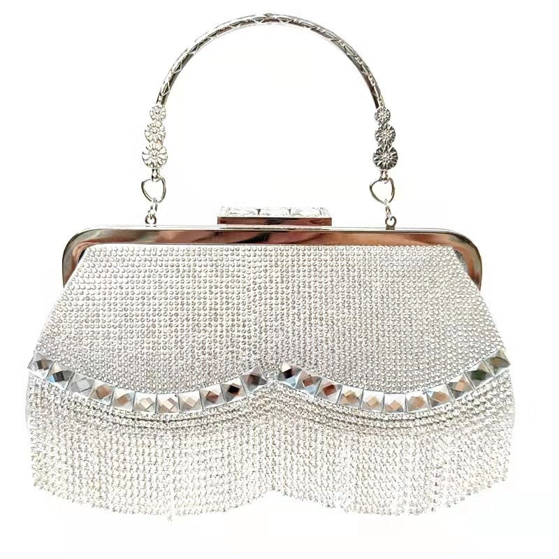 Hand Bag for Wedding Party Diamond Clutch Bag Ladies Luxury