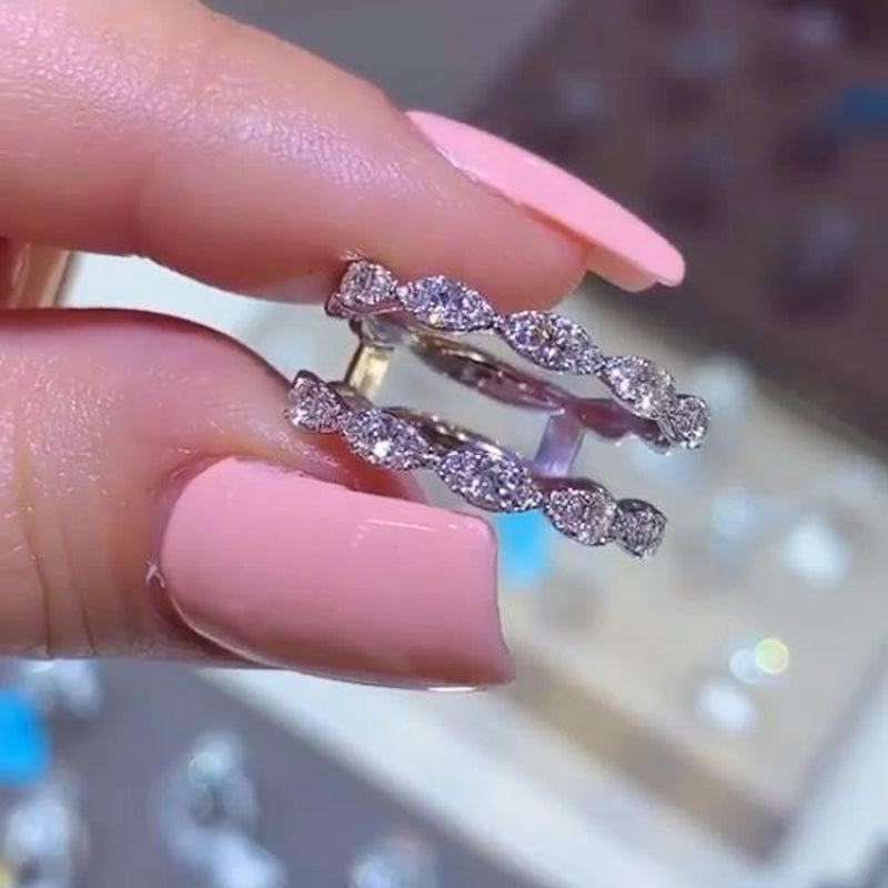 New Fashion Turquoise Diamond Finger Rings Set Ring With Side Stones For  Women And Girls, 18k Glod Evil Eye Ring Jewelry From Isang, $1.63 |  DHgate.Com