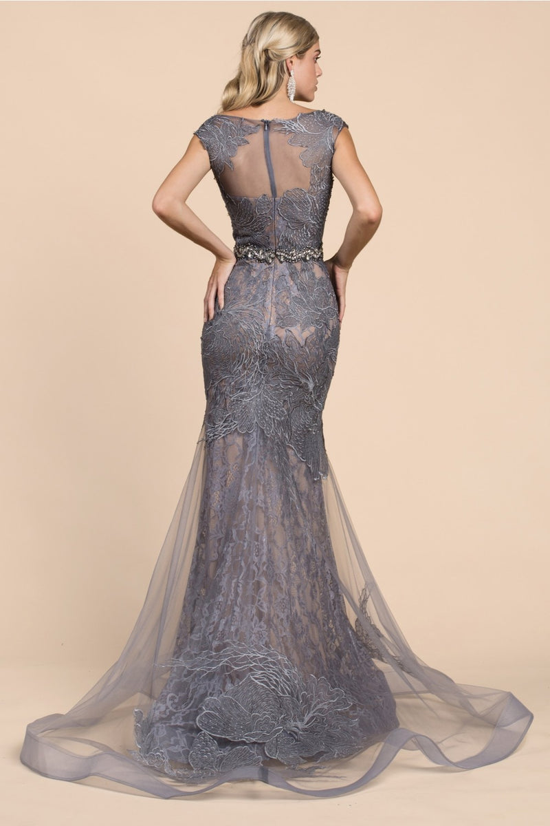 Lace Fit and Flare Dress