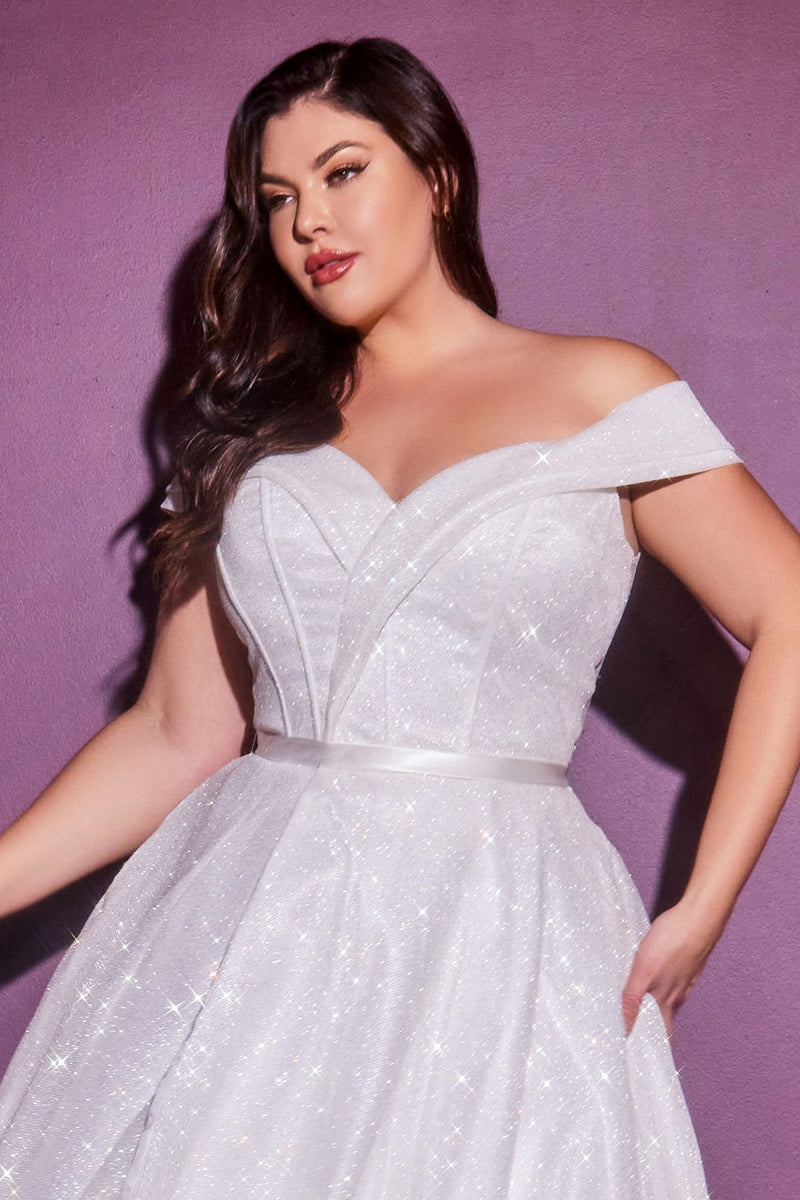 GLITTER BRIDAL BALL GOWN