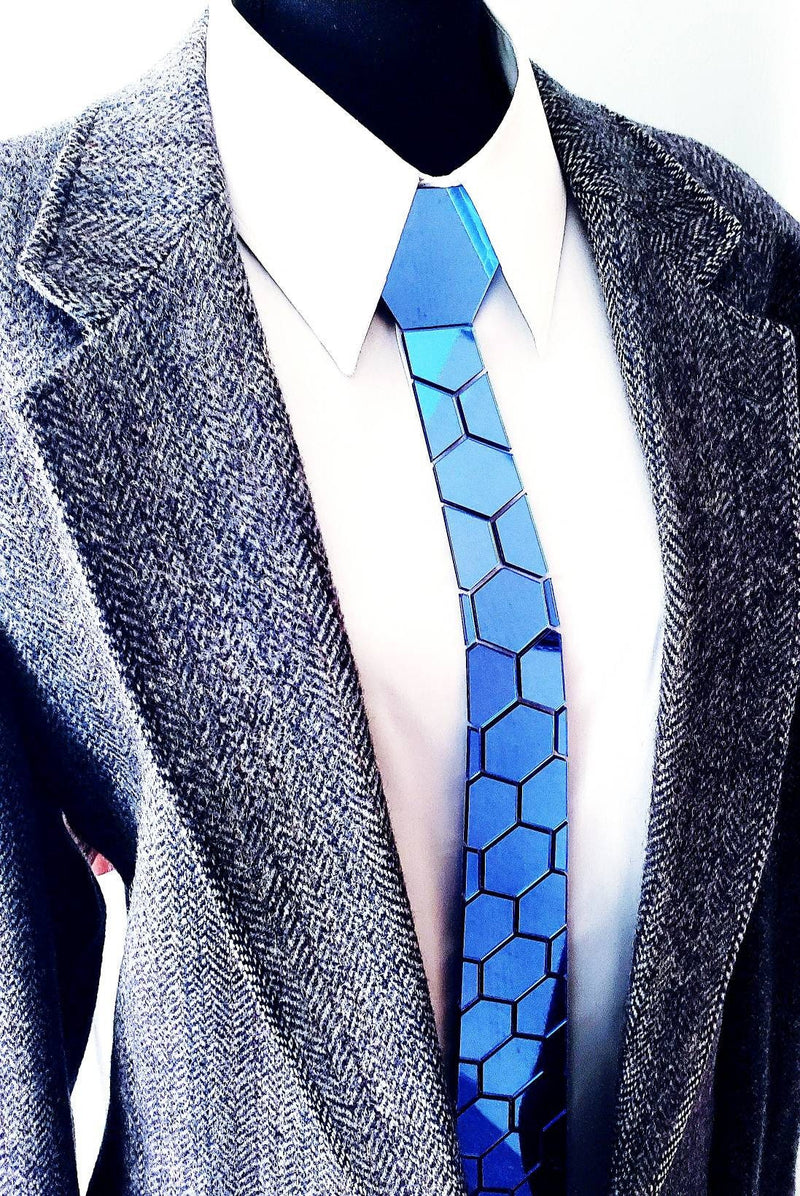 Men's Mirror Acrylic Neckties
