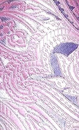 Men's Silk Necktie | Pocket Square | Woven Cufflink Set Pink/Lavender