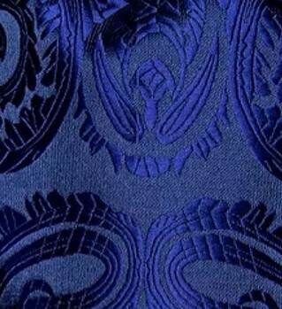 Men's Silk Ascot | Pocket Square | Woven Cufflink Set Blue