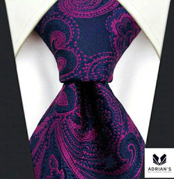Men's Silk Necktie (Tie Only), Extra Long 63 inches AT003