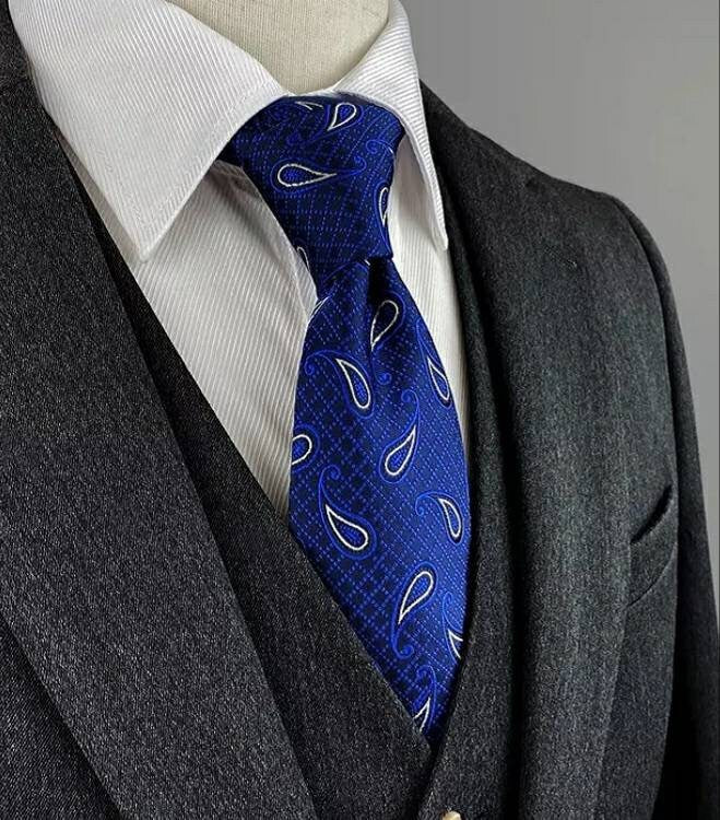 Men's Silk Necktie (Tie Only), Extra Long 63 inches AT007